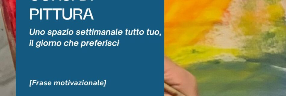 Mano che dipinge, corsi di pittura Padova