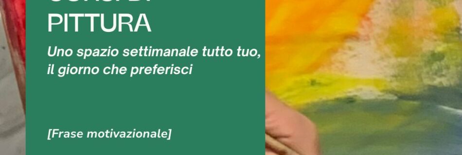 Corso di pittura del sabato a Padova — post Instagram con le date del secondo semestre