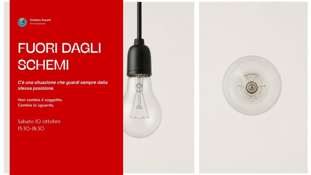Fuori dagli Schemi, esperienza di arteterapia con la fotografia, sabato 10 ottobre